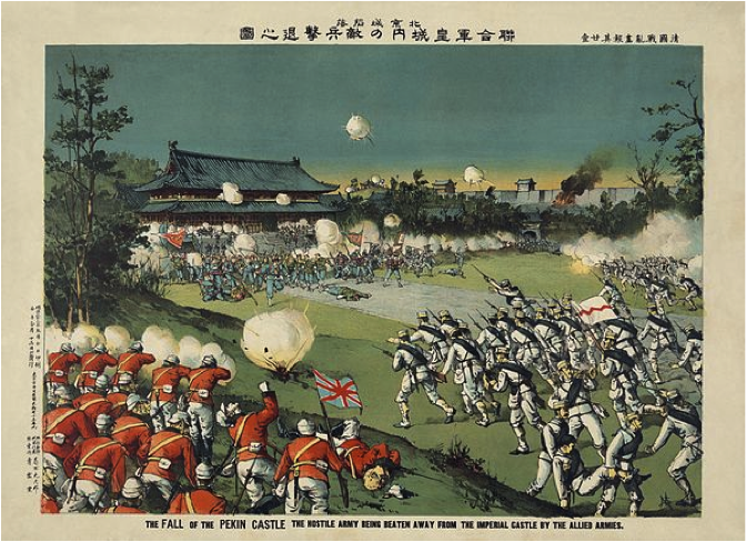 Cuộc giao tranh giữa Nghĩa hoà đoàn và liên quân 8 nước tại Bắc Kinh năm 1900